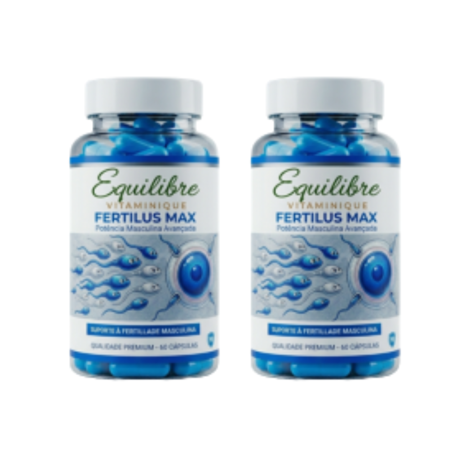 FERTILUS MAX Equilibre Vitaminique | Suplemento Premium para Performance Masculina e Fertilidade
