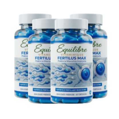 FERTILUS MAX Equilibre Vitaminique | Suplemento Premium para Performance Masculina e Fertilidade