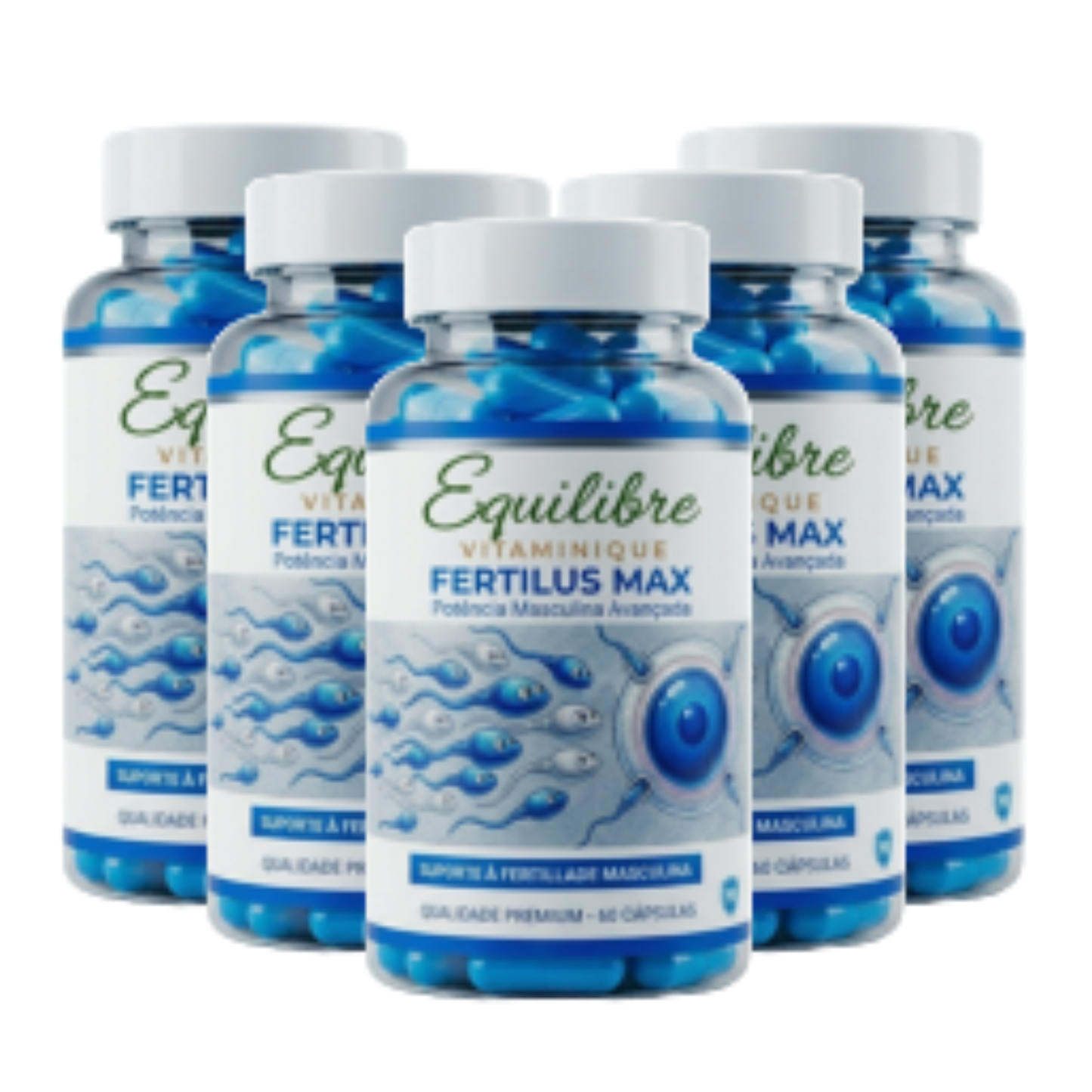 FERTILUS MAX Equilibre Vitaminique | Suplemento Premium para Performance Masculina e Fertilidade