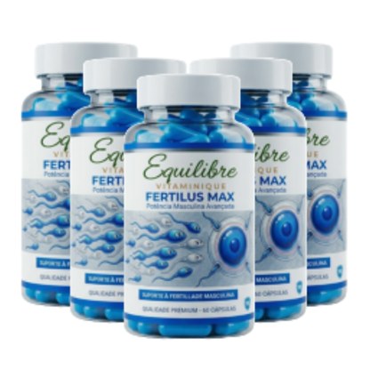 FERTILUS MAX Equilibre Vitaminique | Suplemento Premium para Performance Masculina e Fertilidade