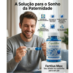 FERTILUS MAX Equilibre Vitaminique | Suplemento Premium para Performance Masculina e Fertilidade